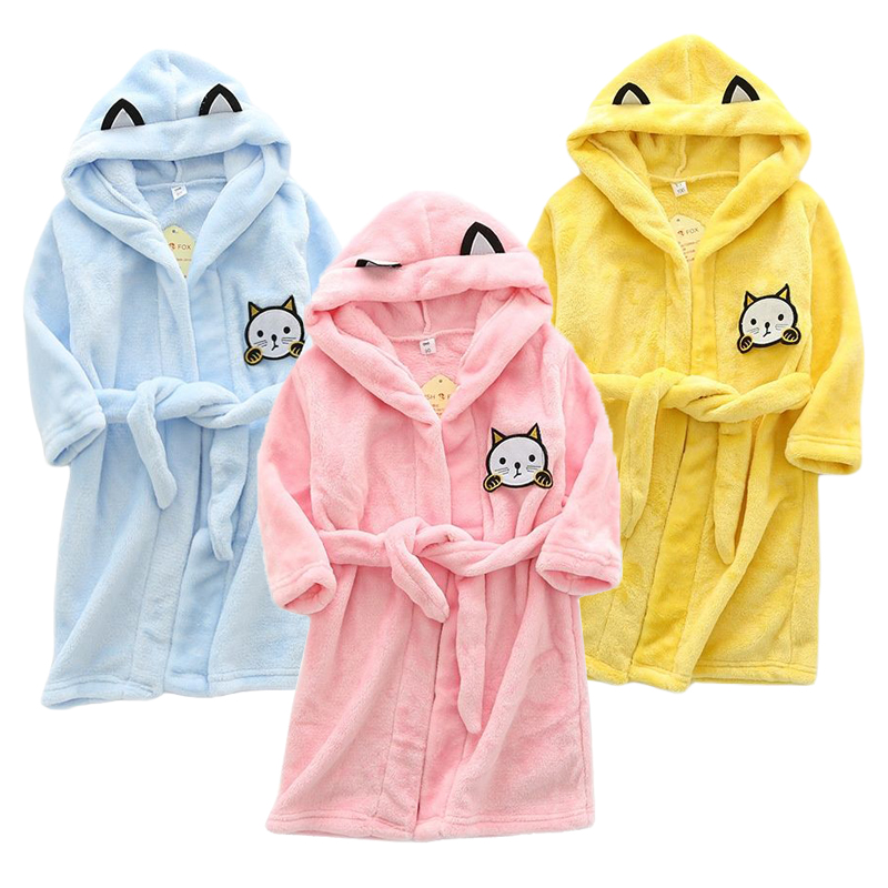 Winter Clothing Baby Boy - Enfants dessin animé chat Robes nouveau