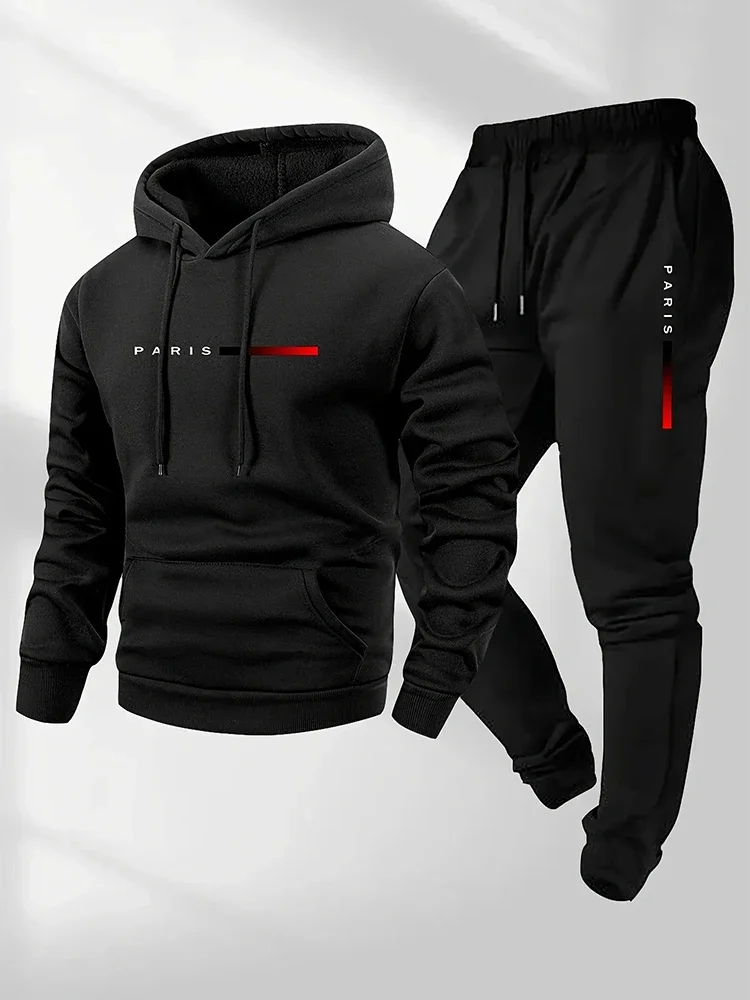 Winter Clothing - Ensemble de survêtement décontracté pour homme,