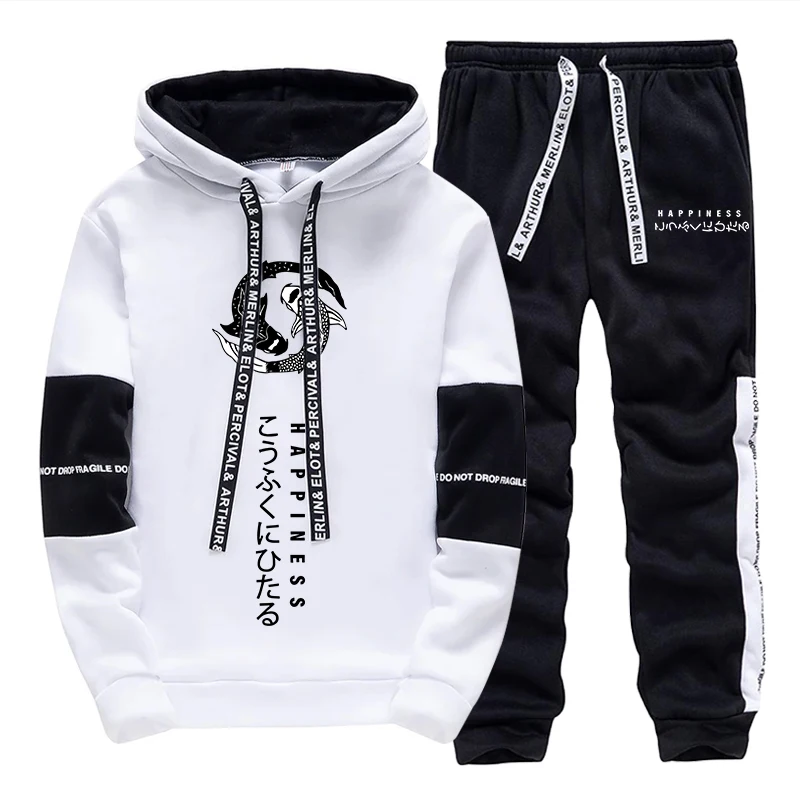 Winter Clothing Outdoor - Ensemble de survêtement décontracté pour homme,