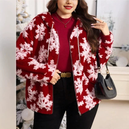 Pull en tricot à manches longu - Winter Clothing For Plus Size Women avis et prix