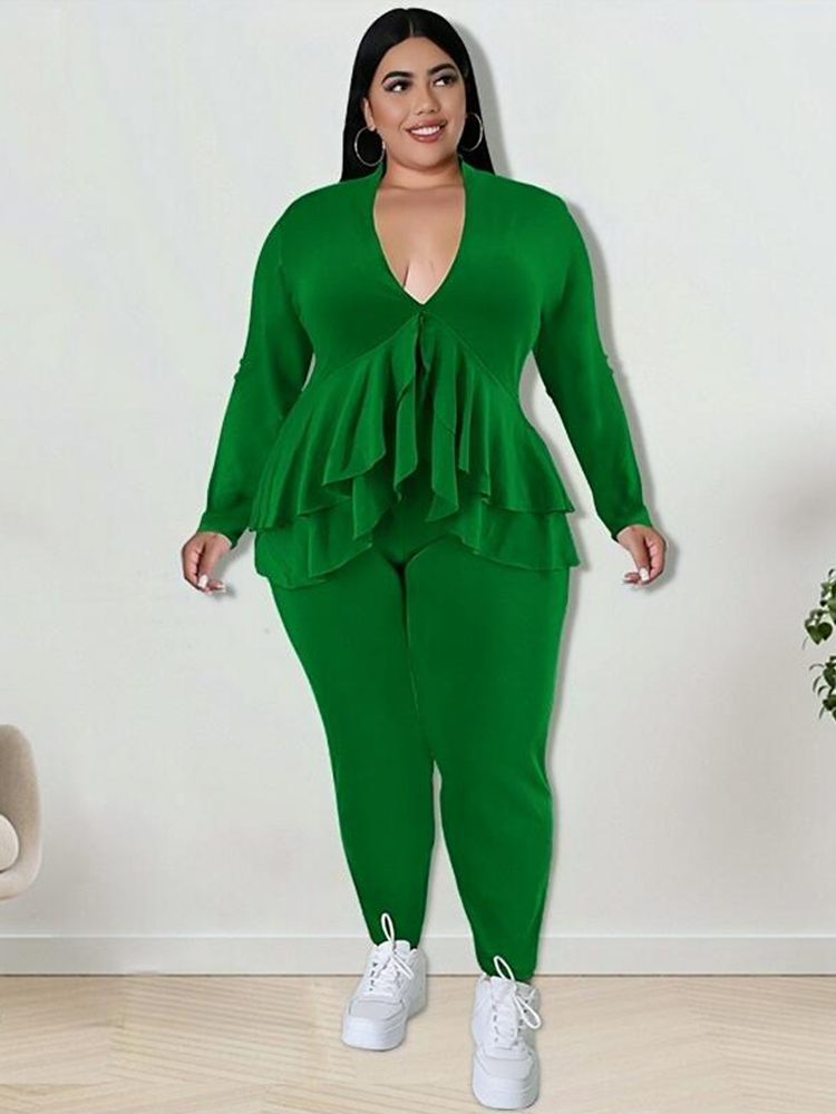 Ensemble deux pièces chic et é - Winter Clothing For Plus Size Women avis et prix