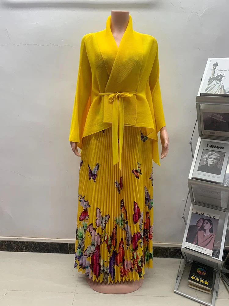 ANLAN-Jupe plissée à manches c - Winter Clothing For Plus Size Women avis et prix