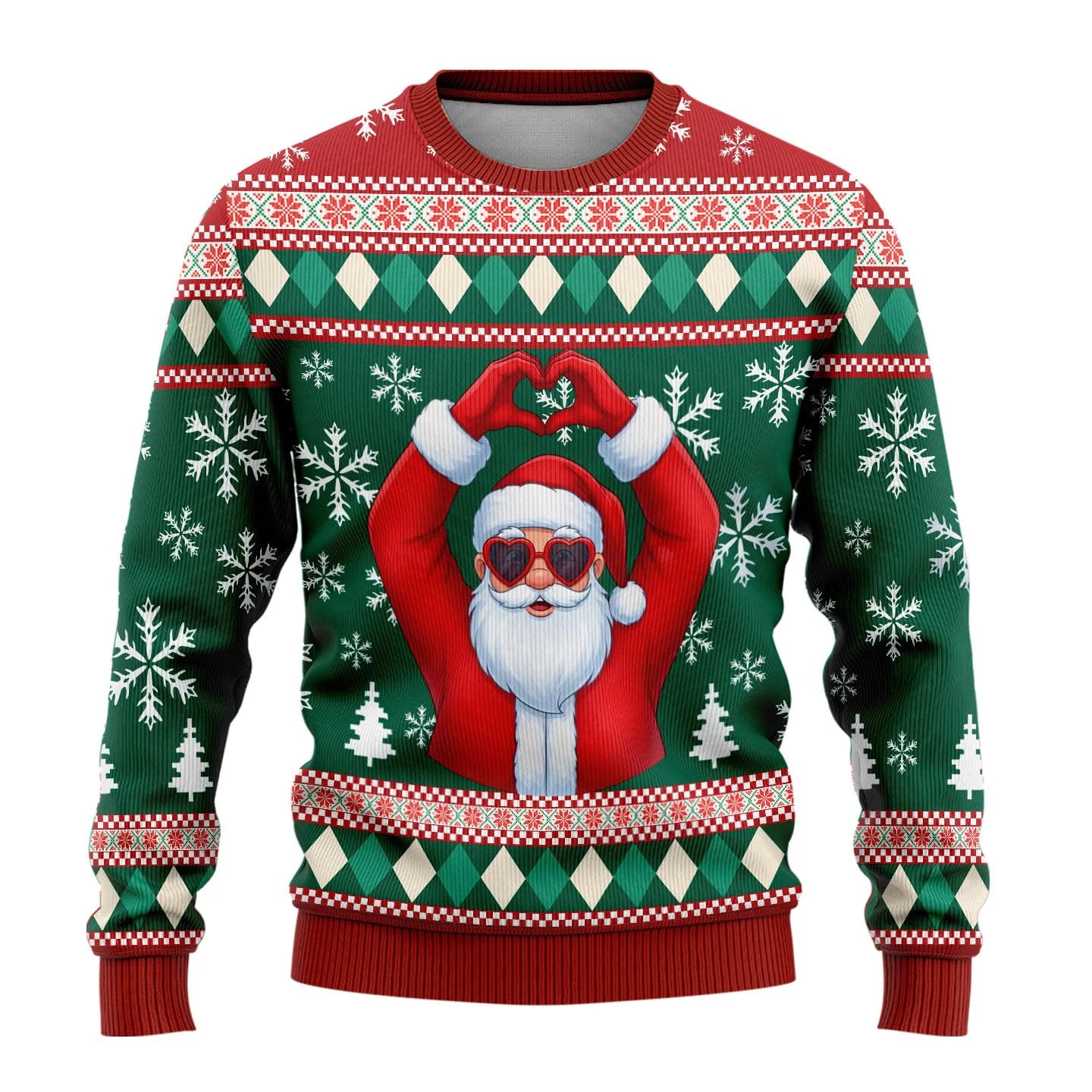 Pull-over imprimé 3D avec moti - Winter Clothing avis et prix
