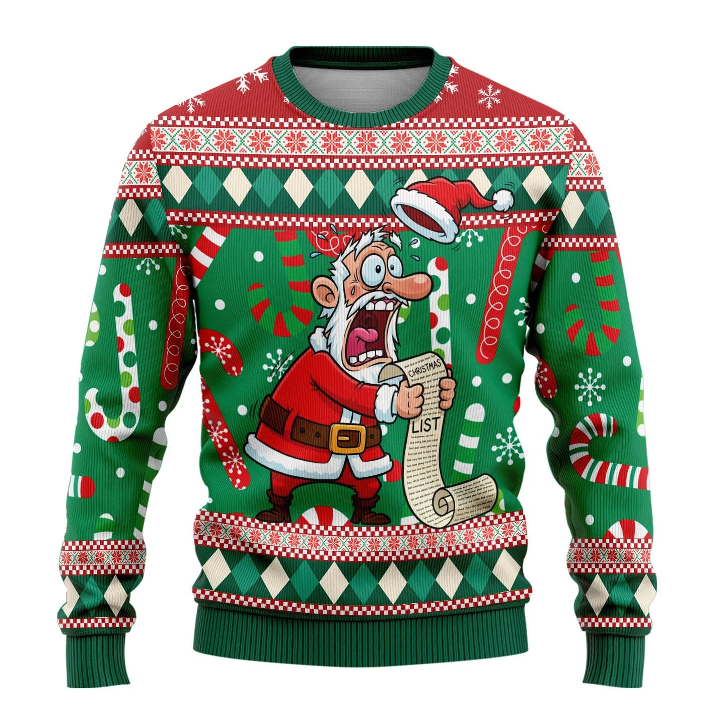Pull-over imprimé 3D avec moti - Winter Clothing avis et prix